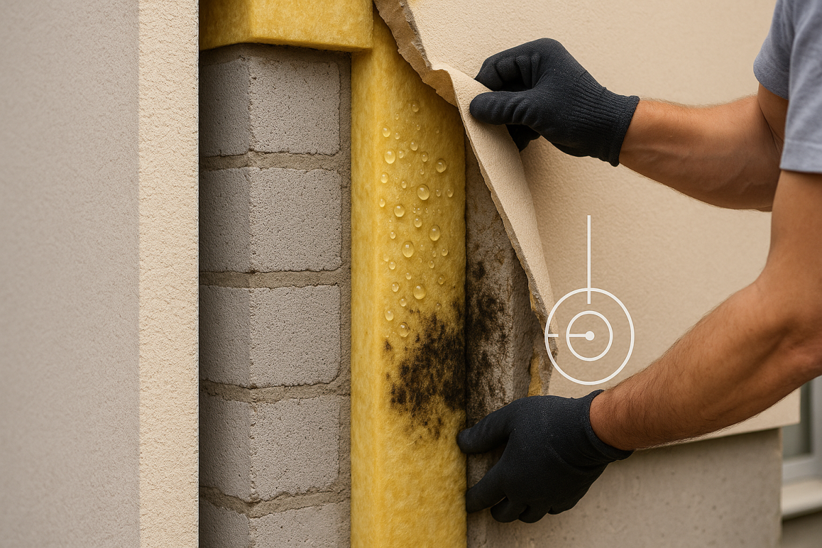 Почему появление конденсата внутри стены опасно: точка росы и скрытые дефекты фасадов