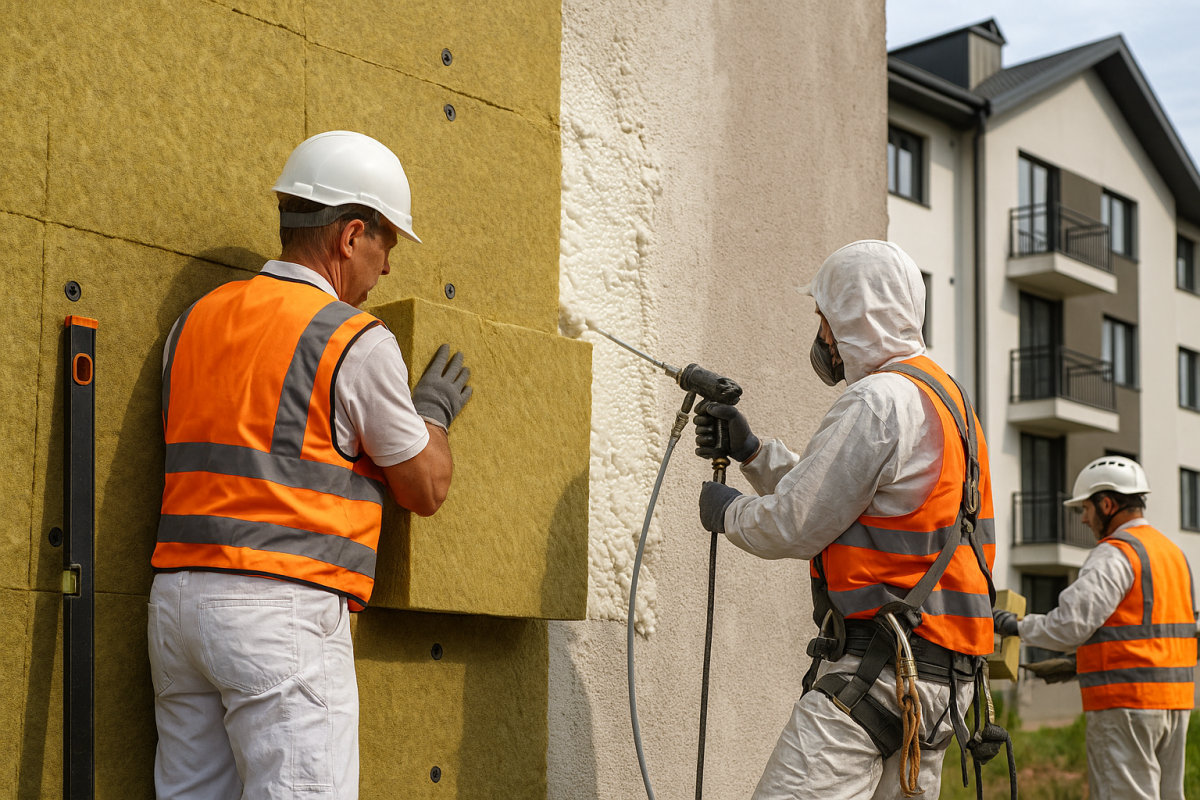 Какие современные материалы могут заменить традиционный пенопласт для утепления стен?